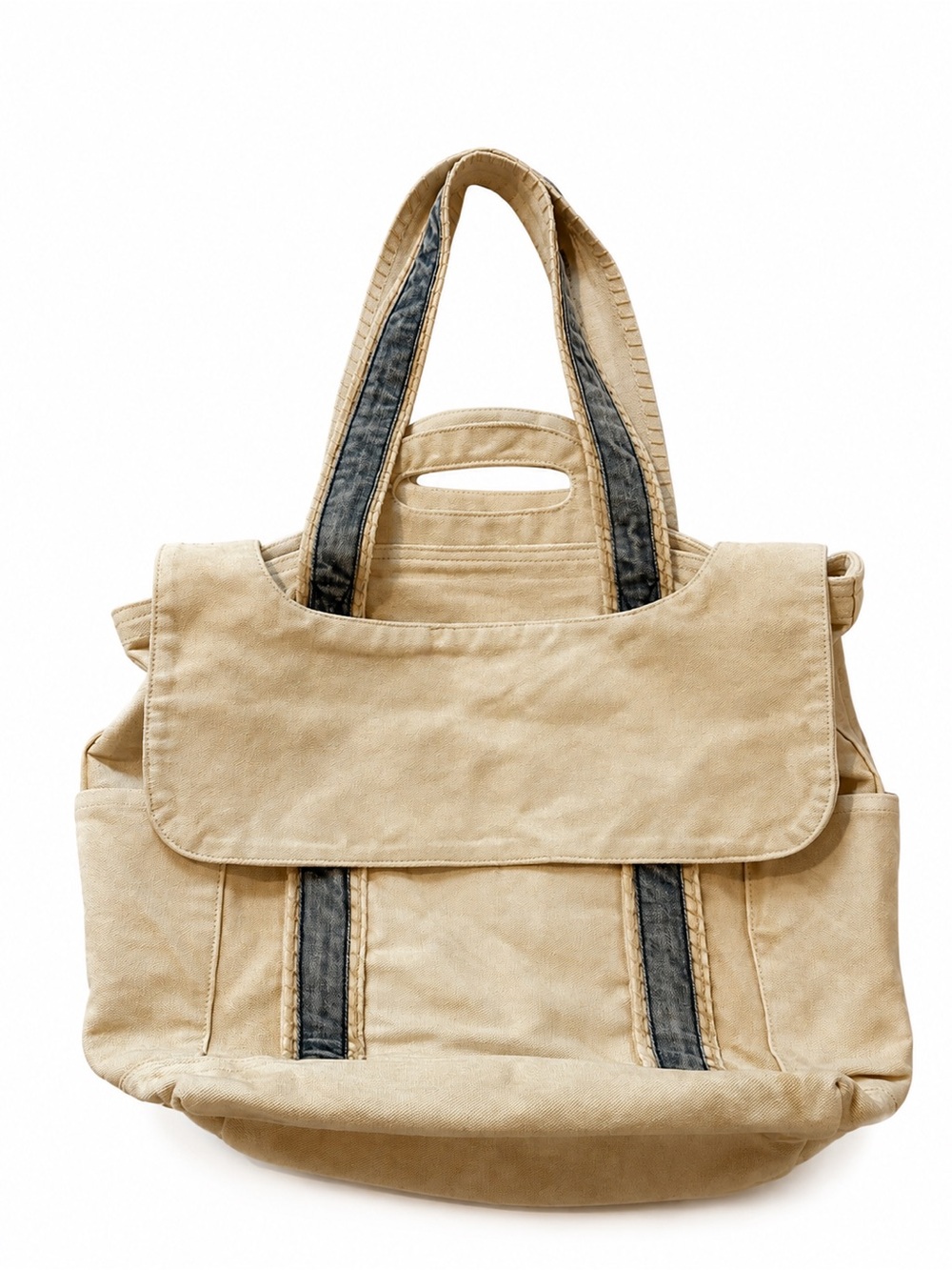 Free People Cordes Canvas Tote NWOT